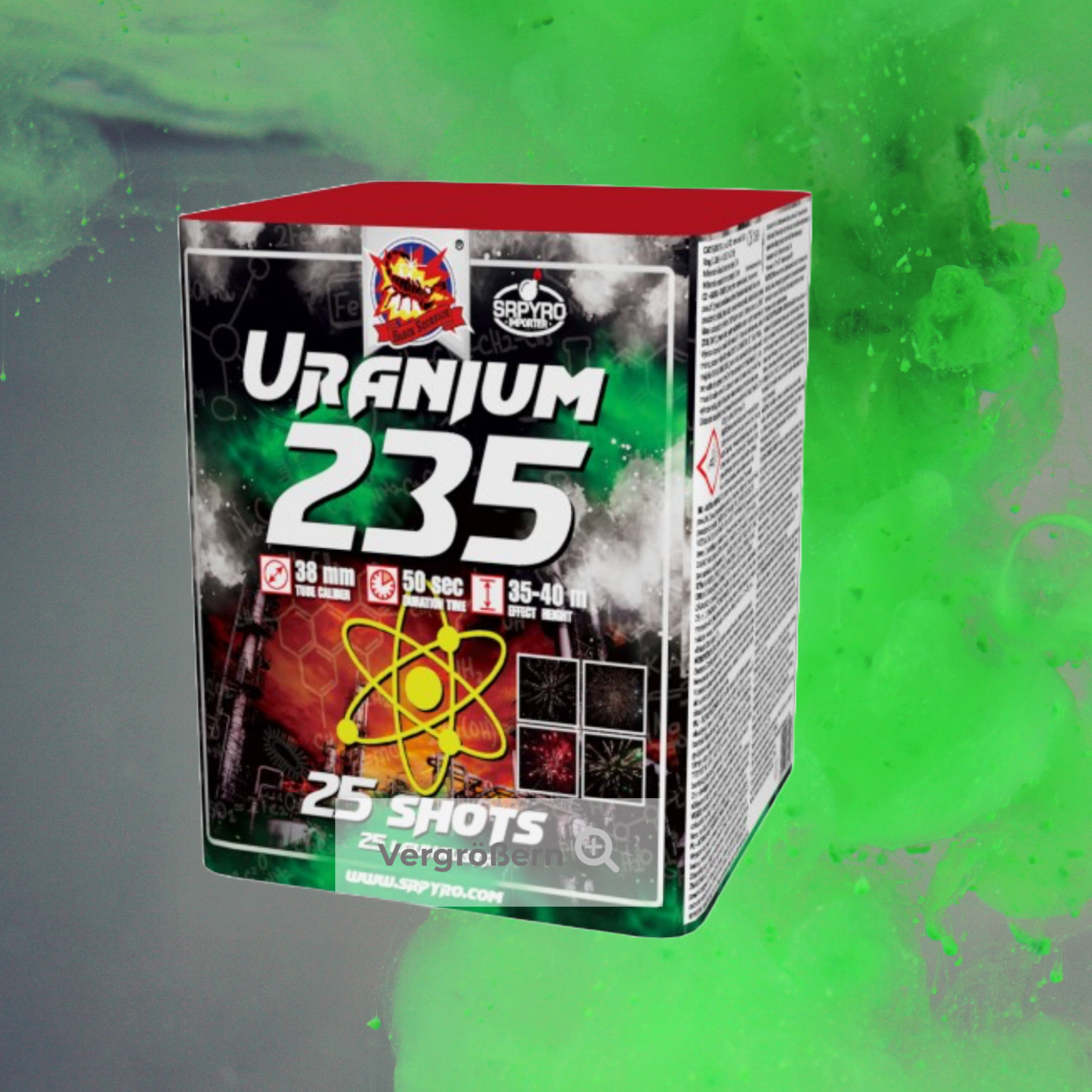 SRPyro Uranium 25sh F3